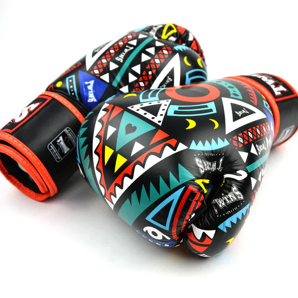Twins Special FBGVL4-57 Aztec Boxing Gloves