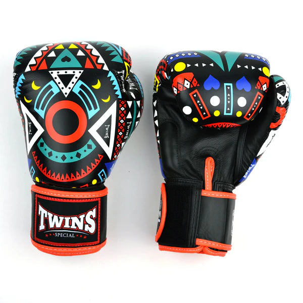 Twins Special FBGVL4-57 Aztec Boxing Gloves