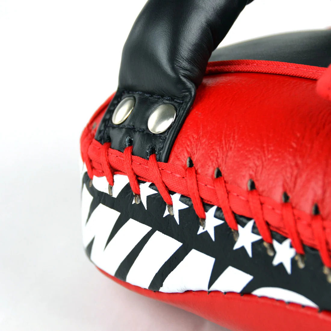 Twins Special Curved Leather Thai Kick Pads