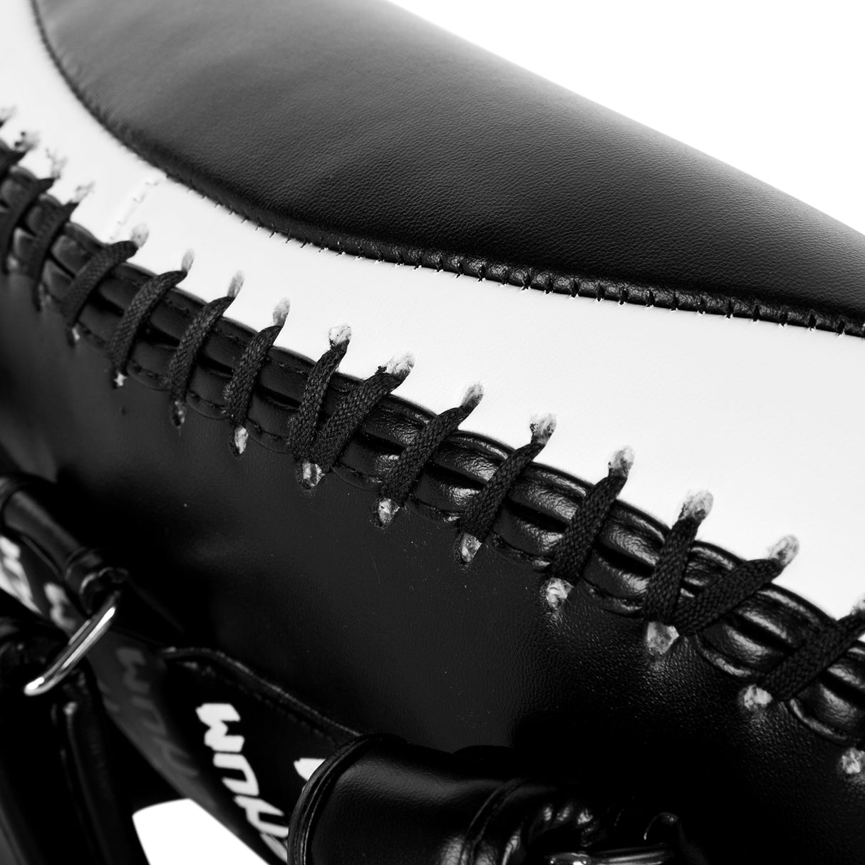 Venum Light Kick Pads - Skintex Leather - Black/Ice