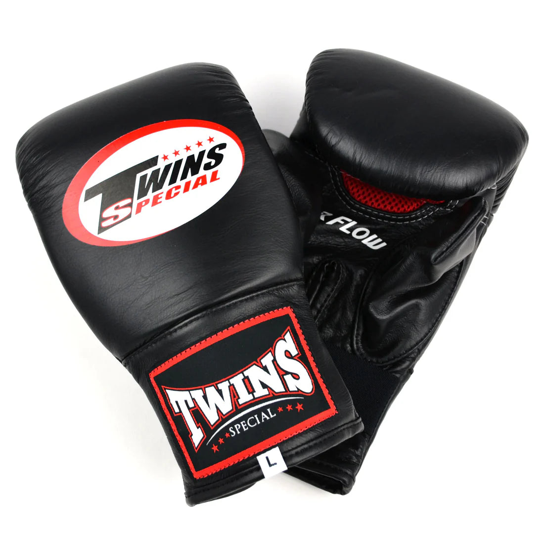 Twins Special TBGLA1F Air Flow Bag Gloves - Black/Red