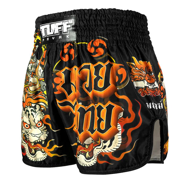 TUFF Payak Muay Thai Shorts - Raijin the Thunder God