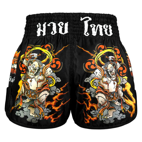 TUFF Payak Muay Thai Shorts - Raijin the Thunder God