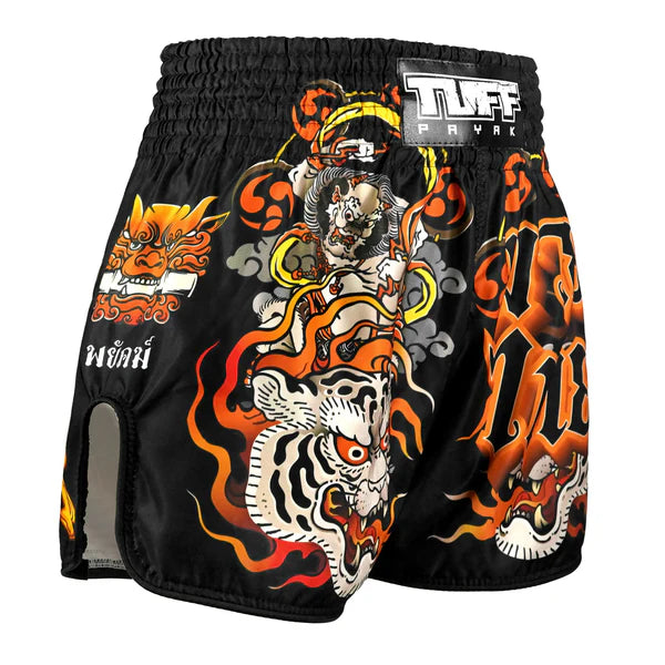 TUFF Payak Muay Thai Shorts - Raijin the Thunder God