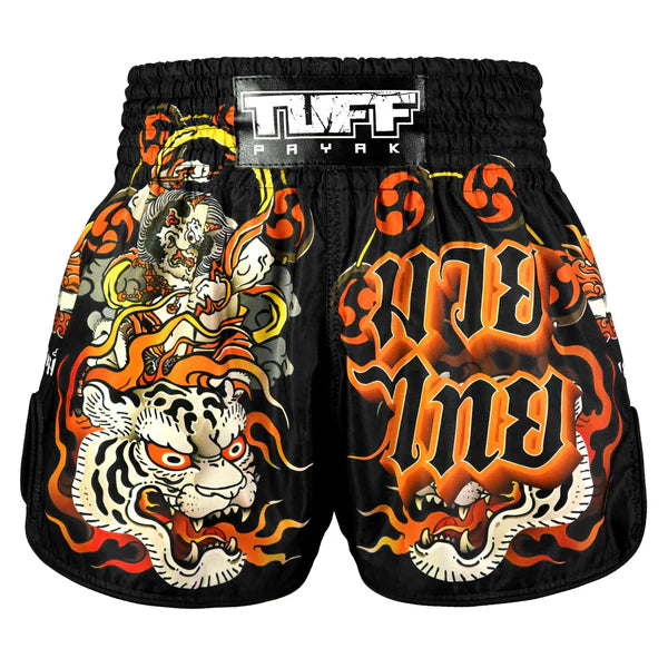 TUFF Payak Muay Thai Shorts - Raijin the Thunder God