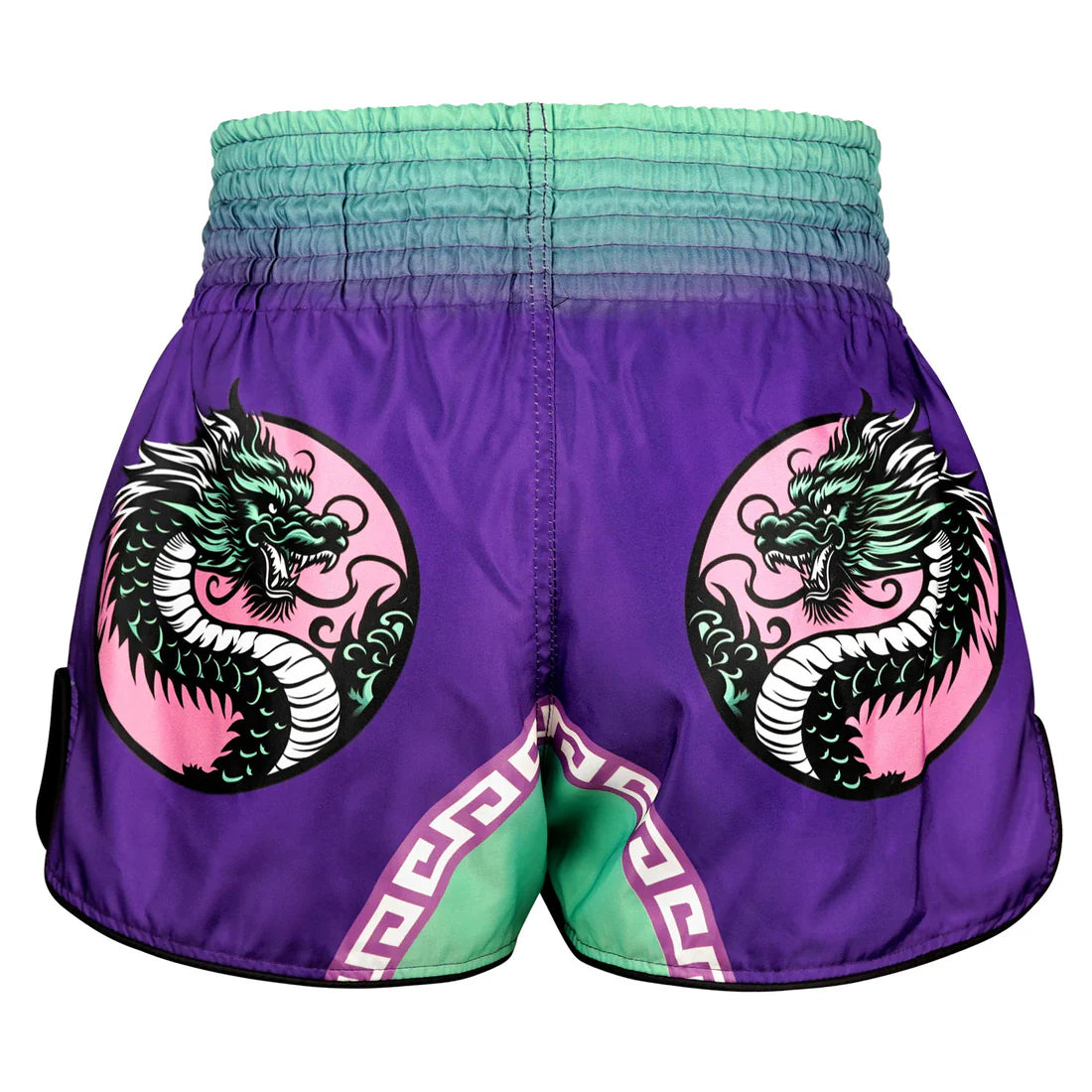 TUFF Payak Muay Thai Shorts - Shadow & Flame