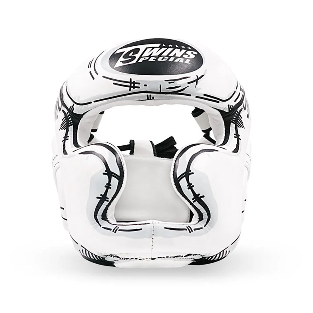 Twins Special Comic Leather Sparring Head Guard