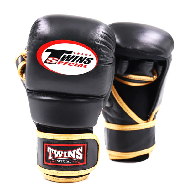 Twins Special GGL14 MMA Sparring Gloves - Black/Gold