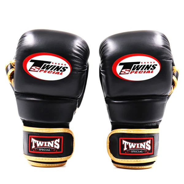 Twins Special GGL14 MMA Sparring Gloves - Black/Gold