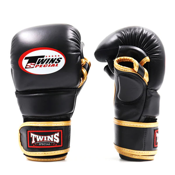 Twins Special GGL14 MMA Sparring Gloves - Black/Gold