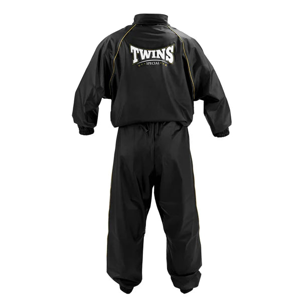 Twins Special Classic Vinyl Sweat Suit -Black/Gold