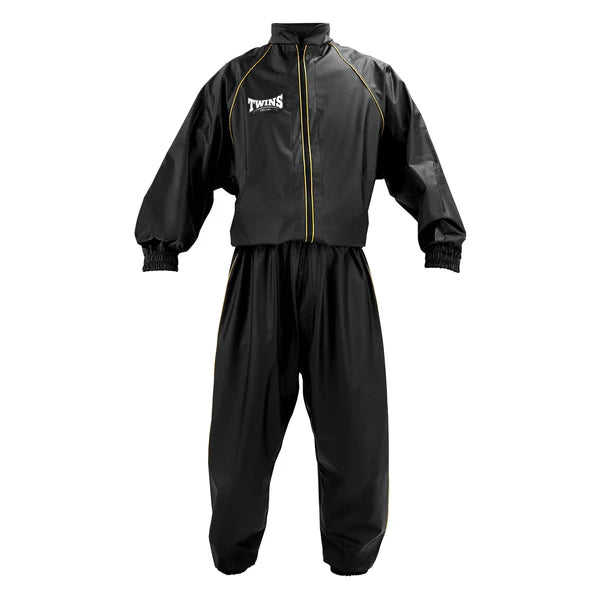 Twins Special Classic Vinyl Sweat Suit -Black/Gold