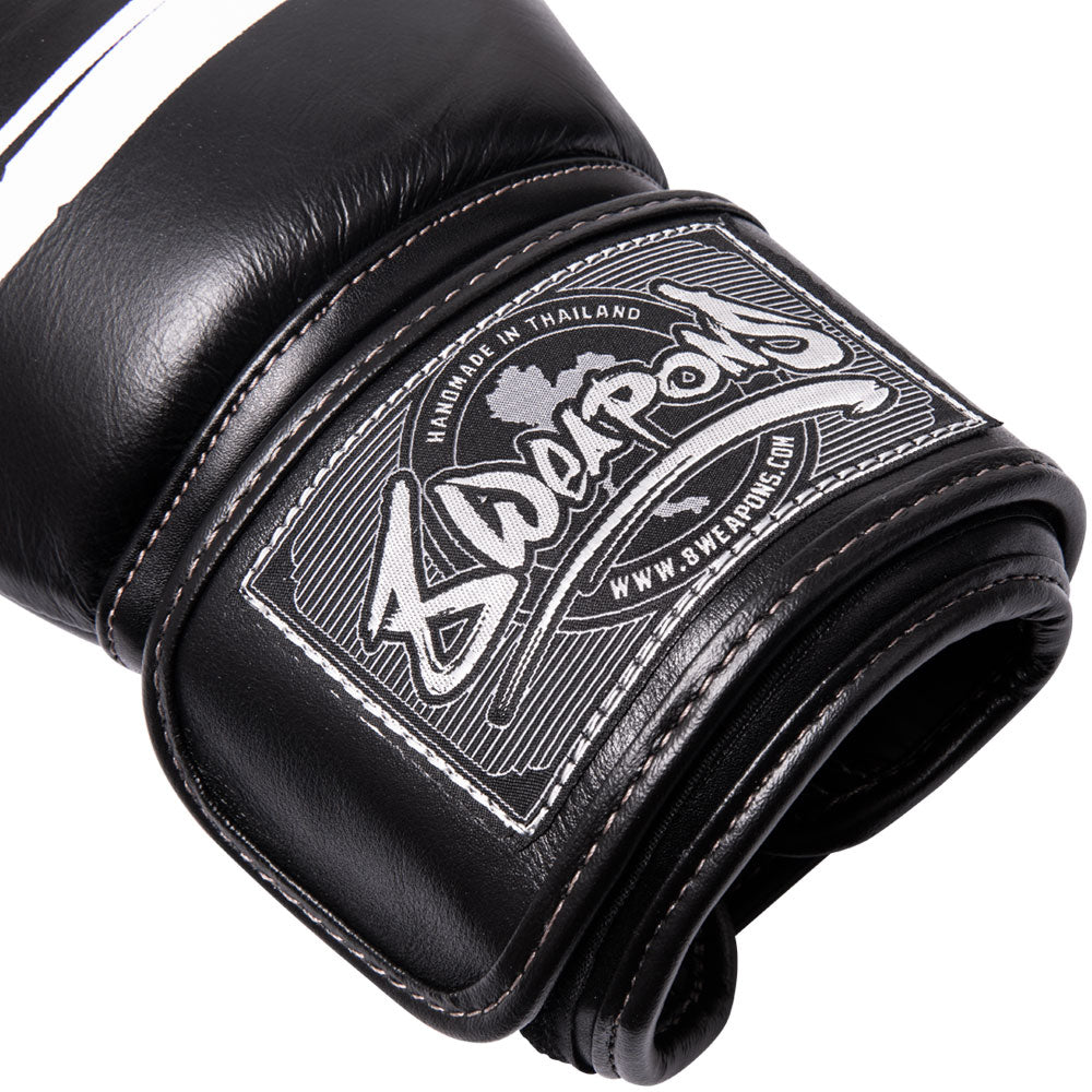 8 WEAPONS Boxing Gloves, BIG 8 Premium, black 8 WEAPONS