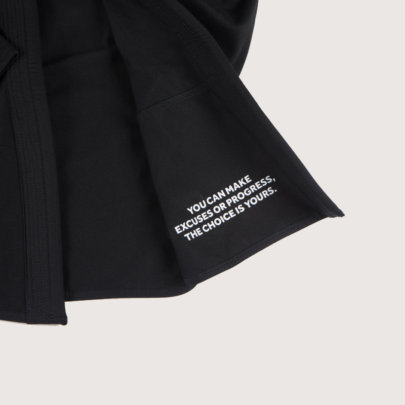The Academy Gi - Black (with FREE Whitebelt)  Fight Co