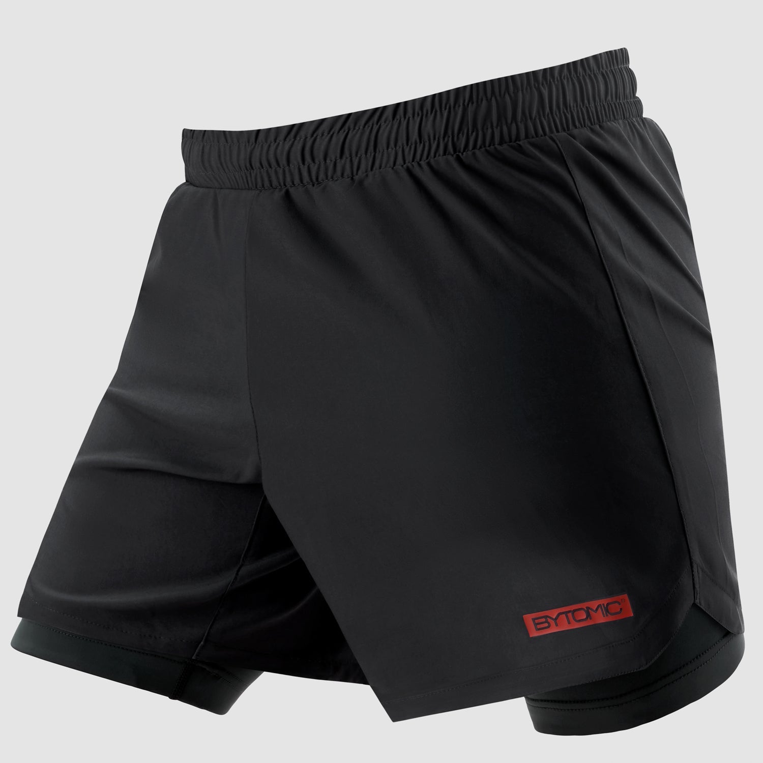 Bytomic Red Label Dual Layer Training Shorts Bytomic
