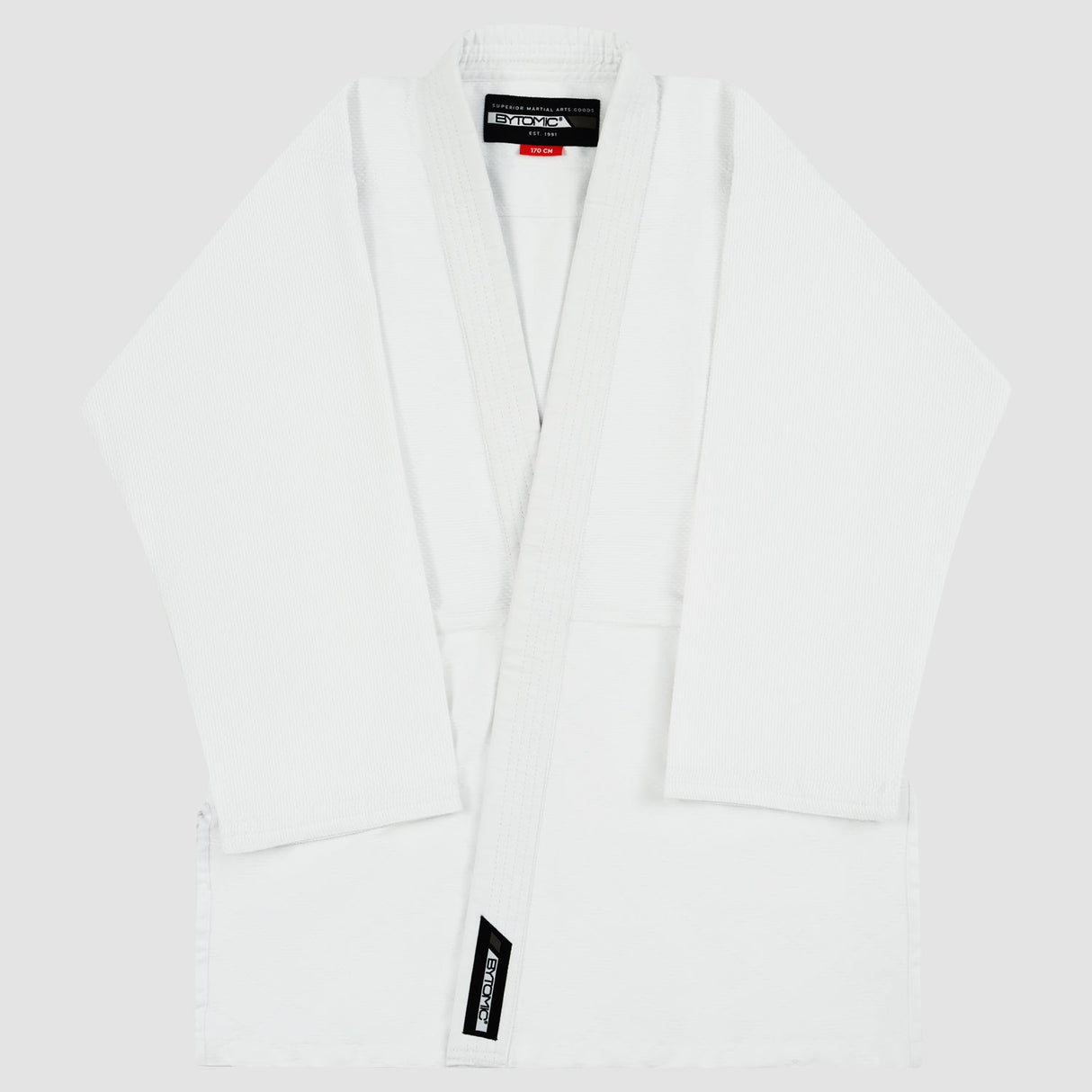 White Bytomic Red Label Adult Judo Uniform Fight Co