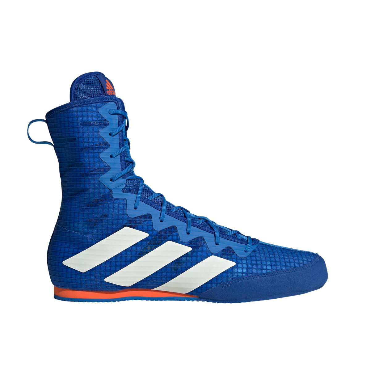 Adidas Box Hog 4 Boxing Boots - Royal Blue White Red Adidas