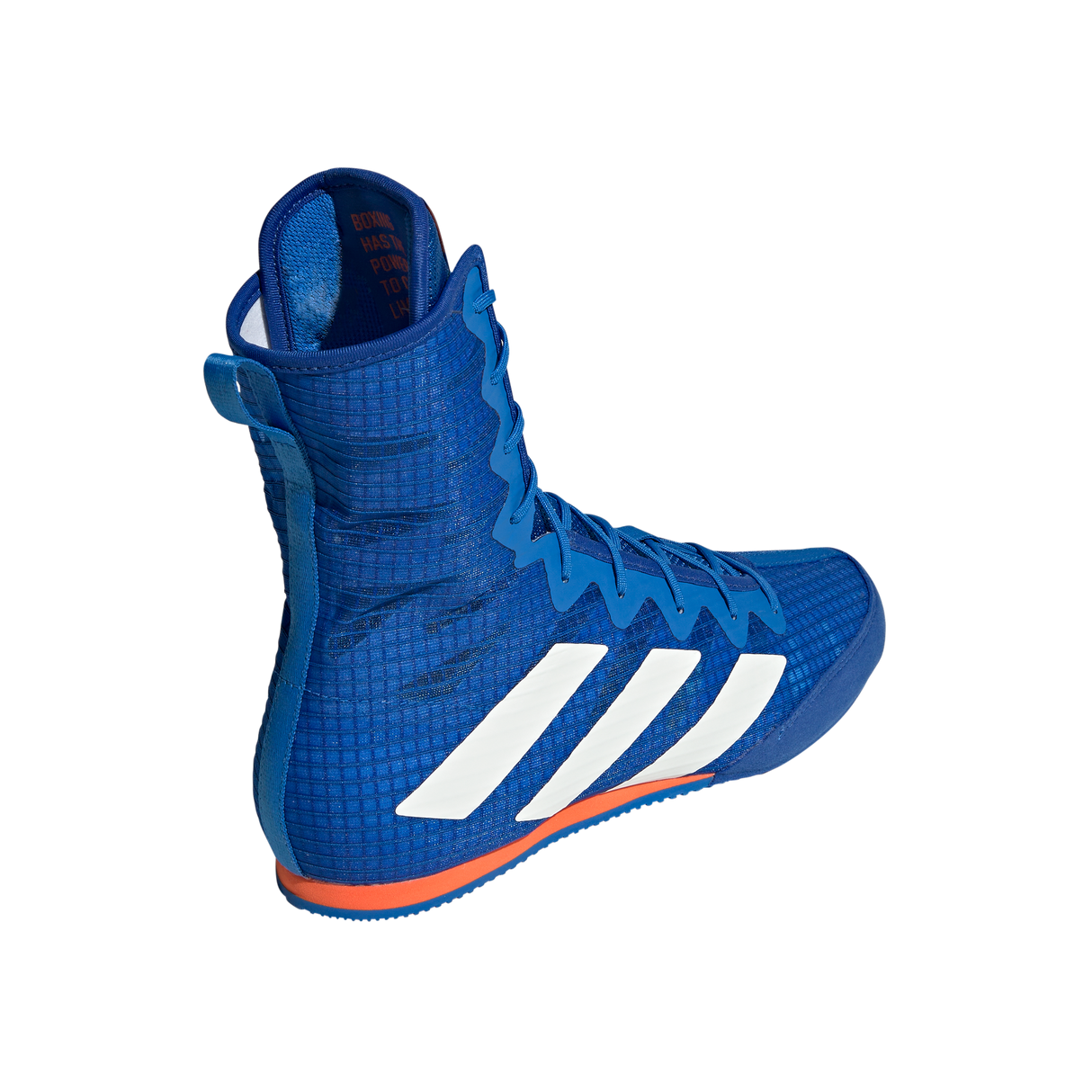 Adidas Box Hog 4 Boxing Boots - Royal Blue White Red Adidas