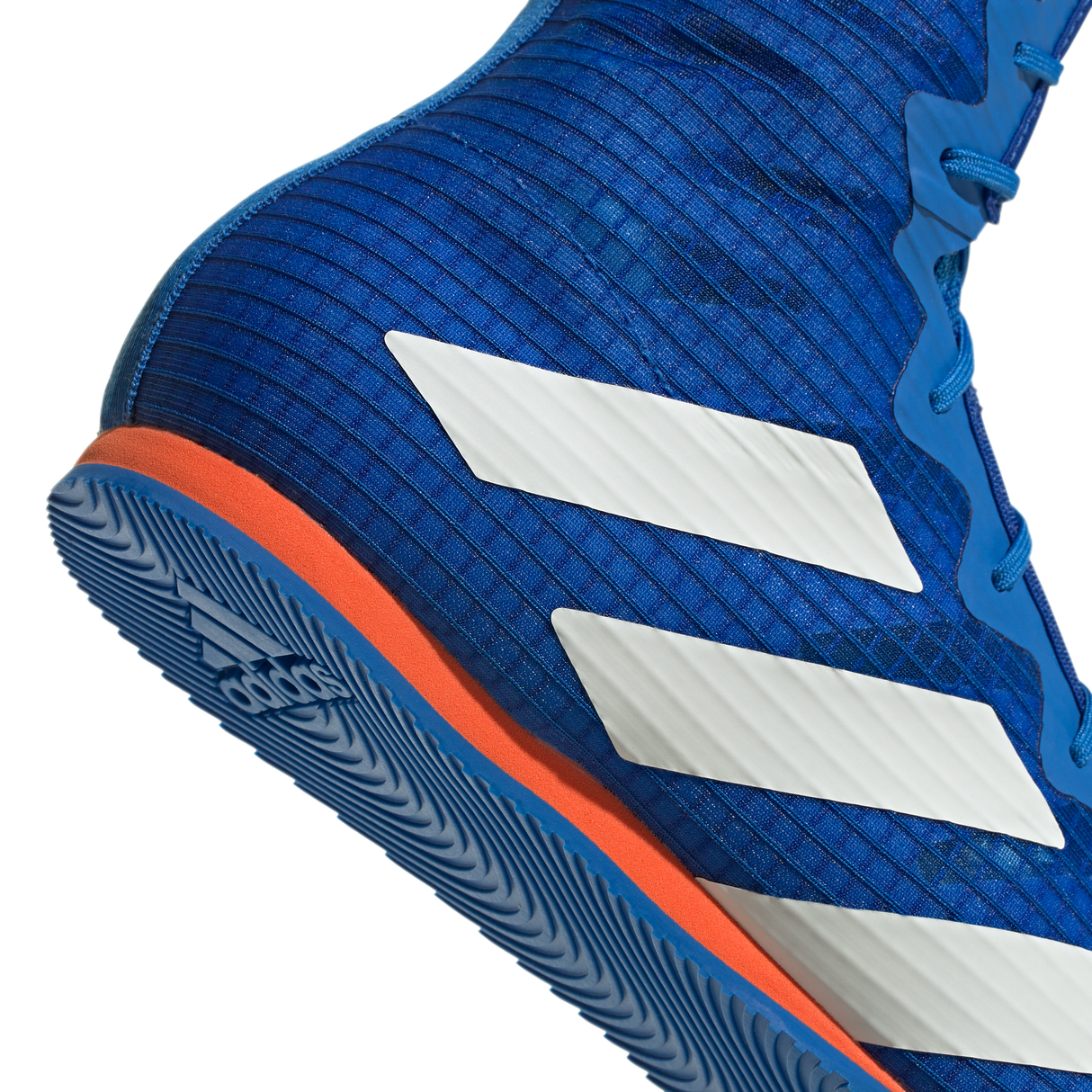 Adidas Box Hog 4 Boxing Boots - Royal Blue White Red Adidas