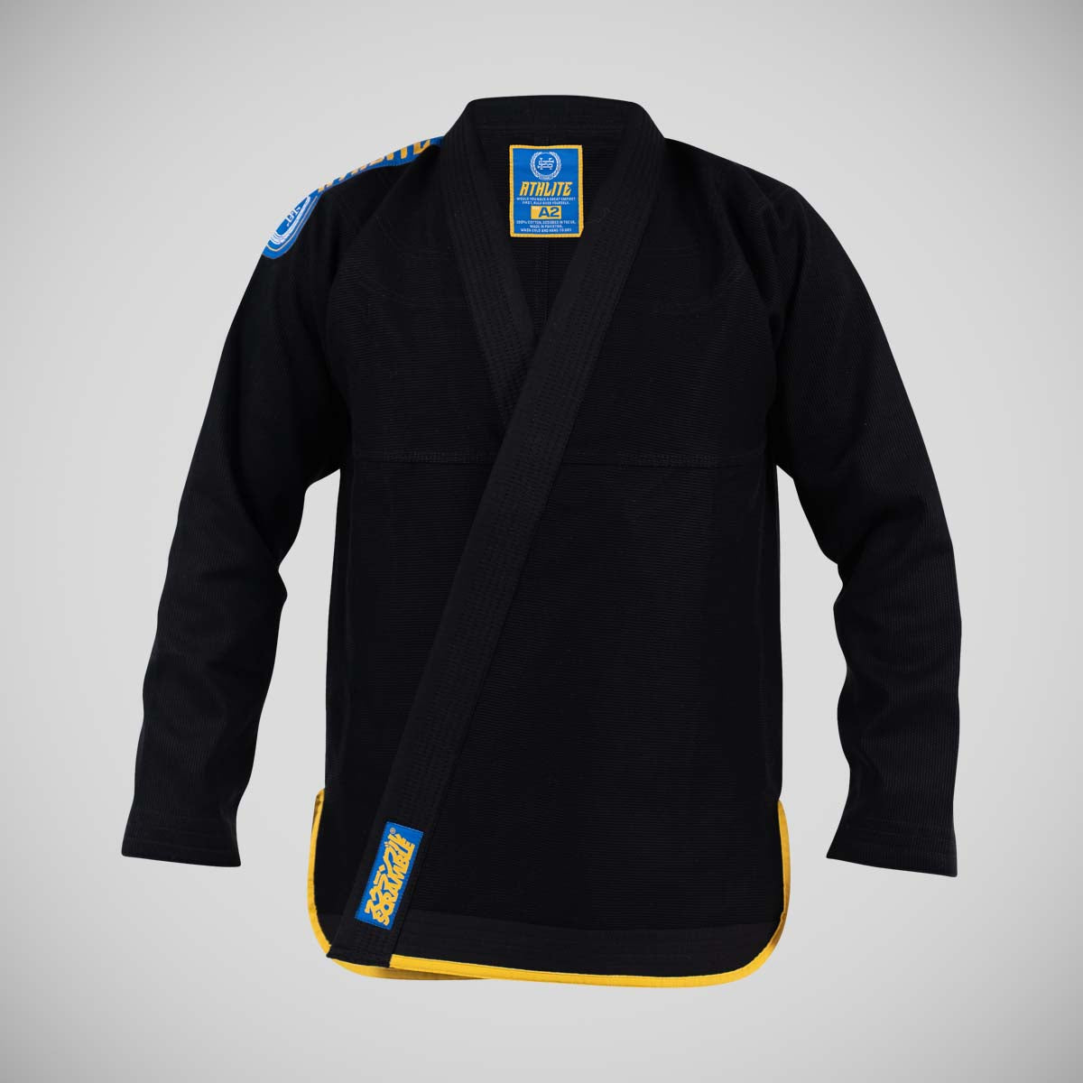 Black Scramble Athlite V6 BJJ Gi Fight Co