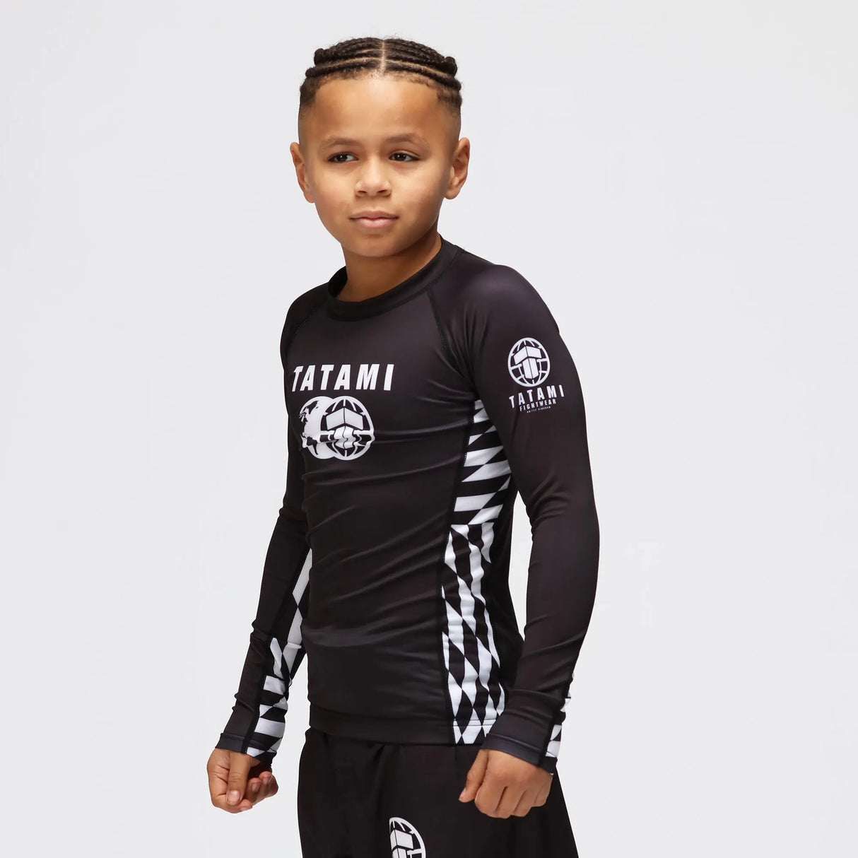 Tatami Kids Raid Long Sleeve Rash Guard Tatami