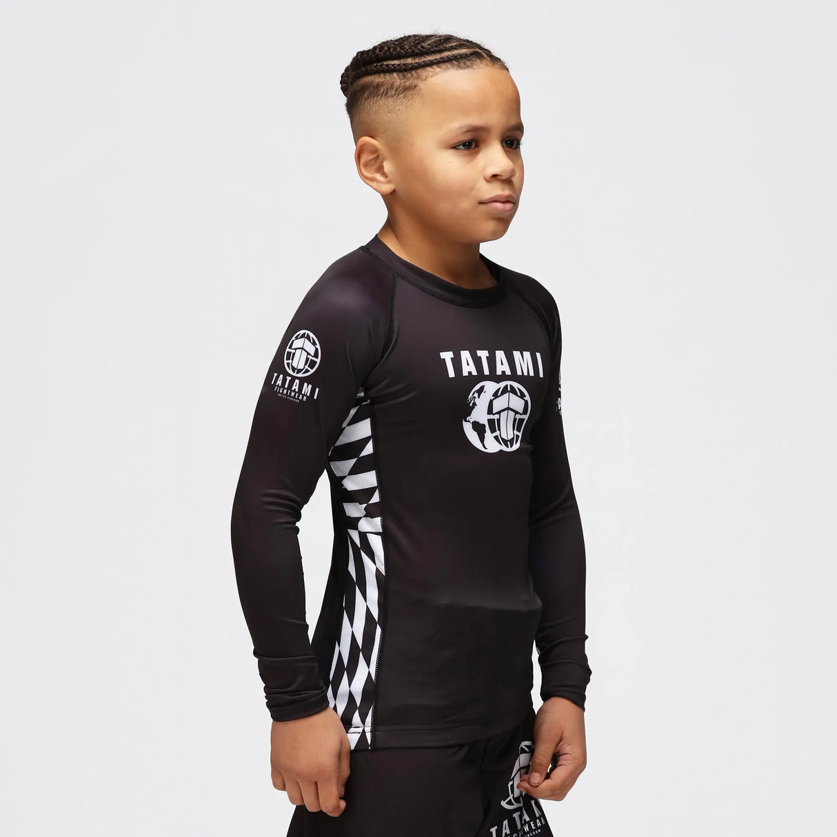 Tatami Kids Raid Long Sleeve Rash Guard Tatami