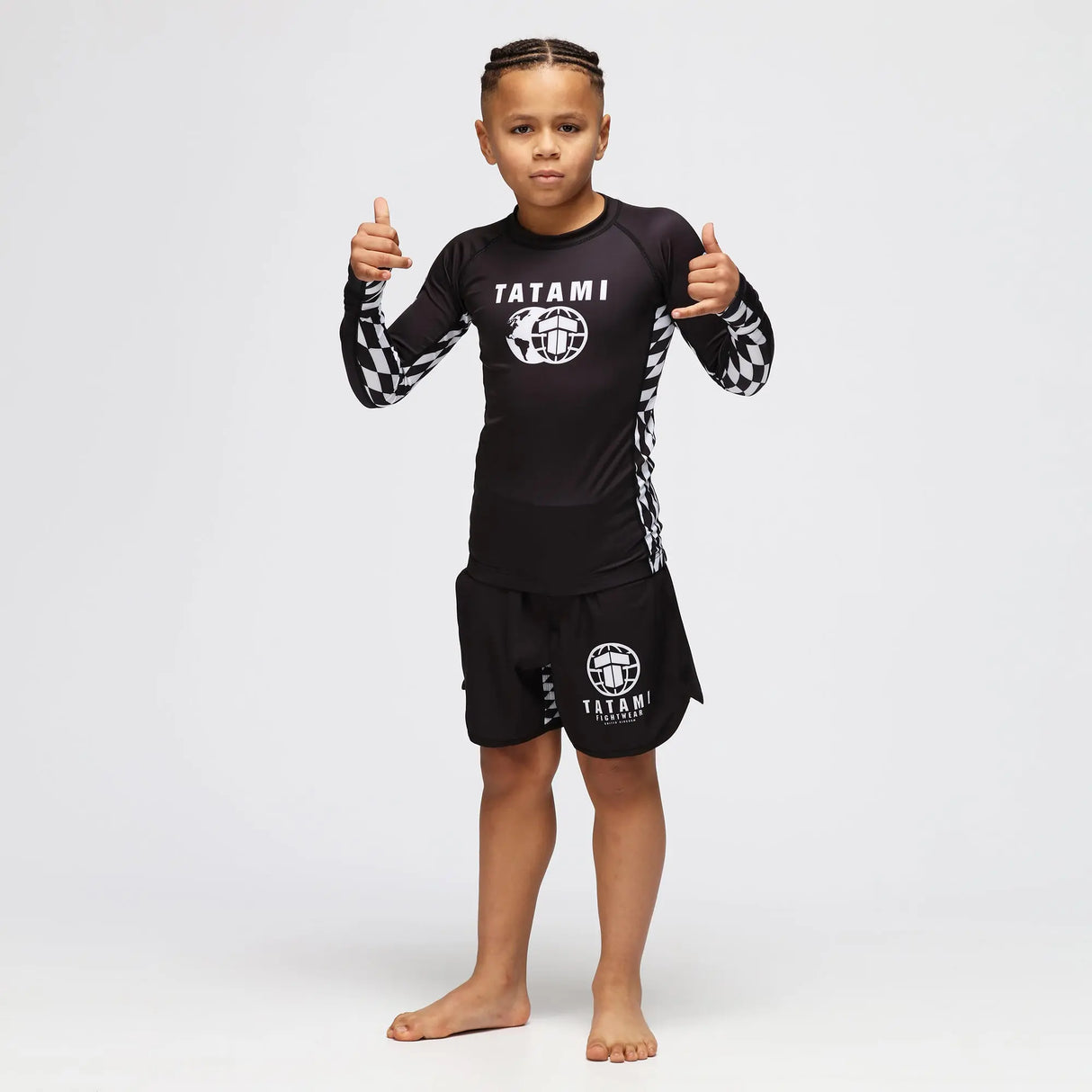Tatami Kids Raid Long Sleeve Rash Guard Tatami