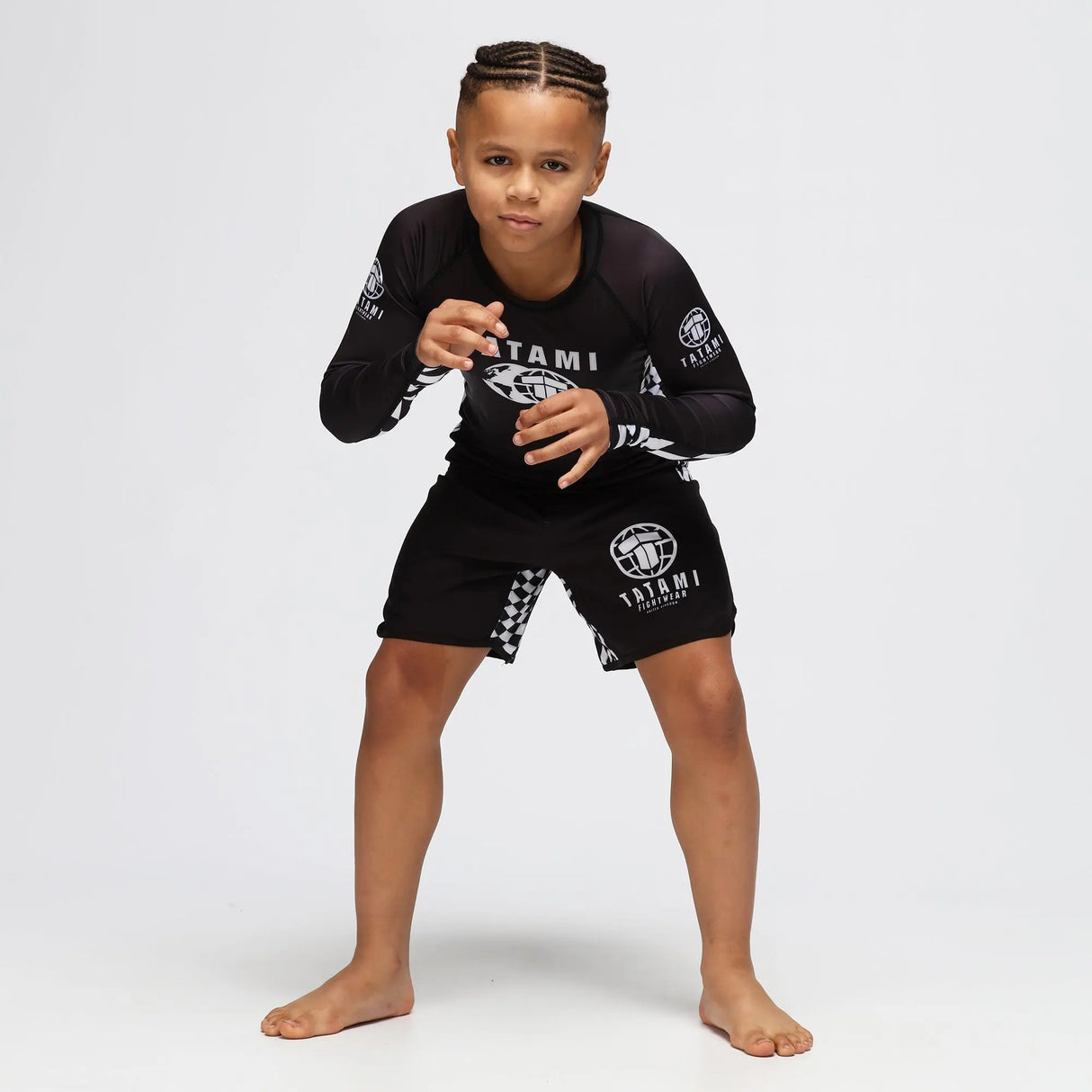 Tatami Kids Raid Long Sleeve Rash Guard Tatami