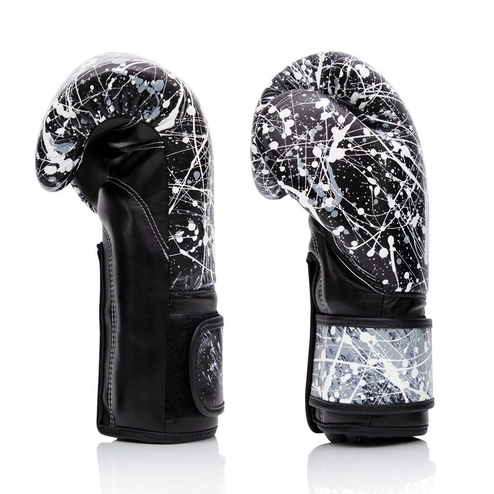 Fairtex The Painter Black-White Unique Boxing Gloves Fairtex