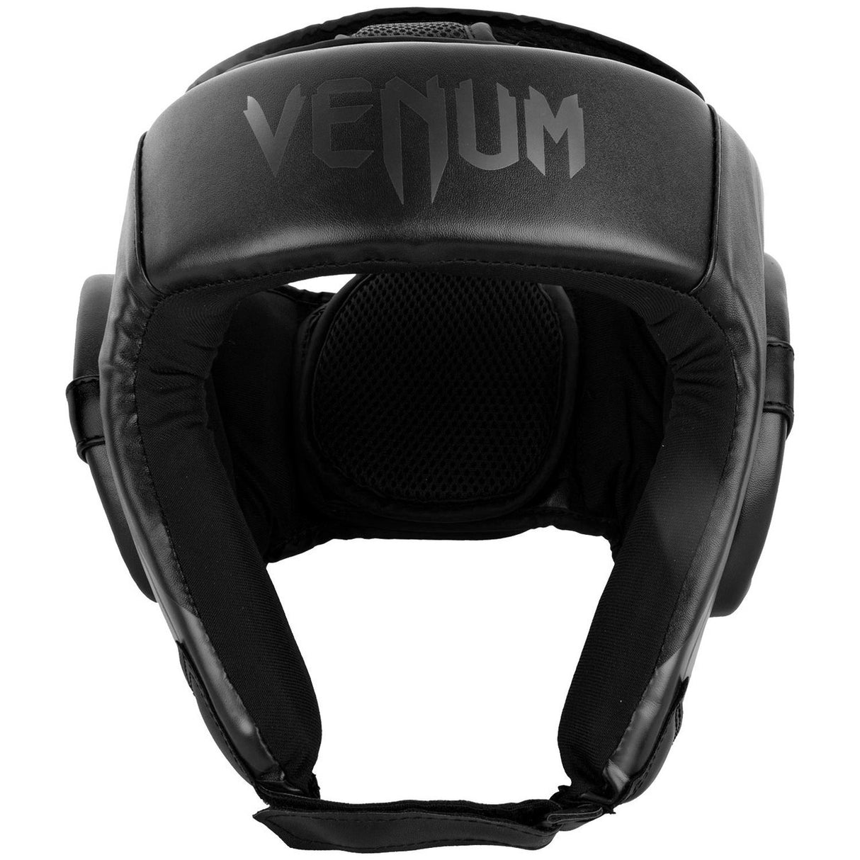 Venum Challenger Open Face Head Guard - Black Venum