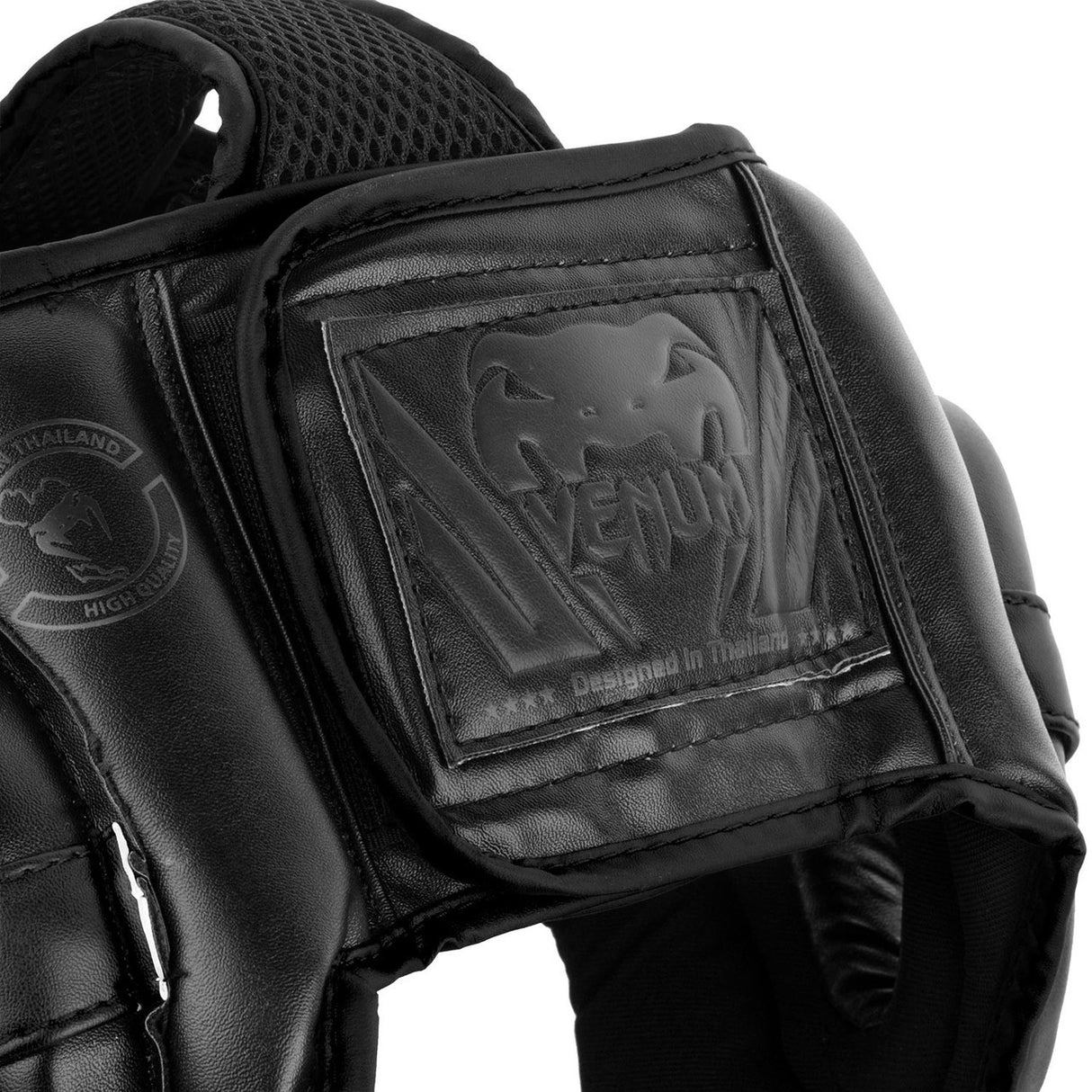 Venum Challenger Open Face Head Guard - Black Venum