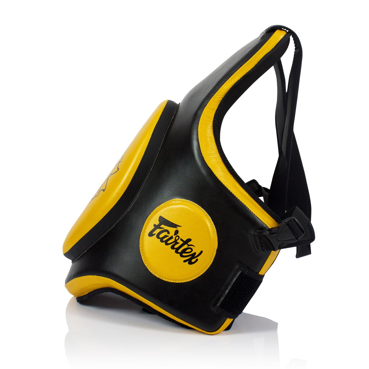 Fairtex Muay Thai Boxing Trainers Vest Black-Gold - TV2 - Toprank Sport™