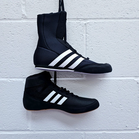 Adidas box hog and havoc boots 