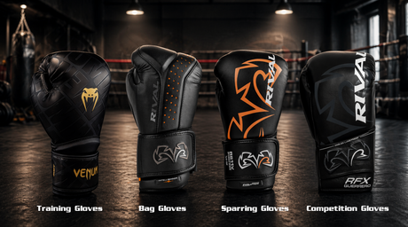 Types of Boxing Gloves: Training, Sparring, Bag & Competition