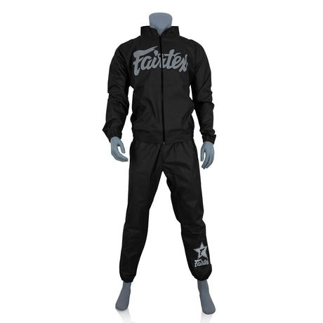 fairtex black sweat suit 