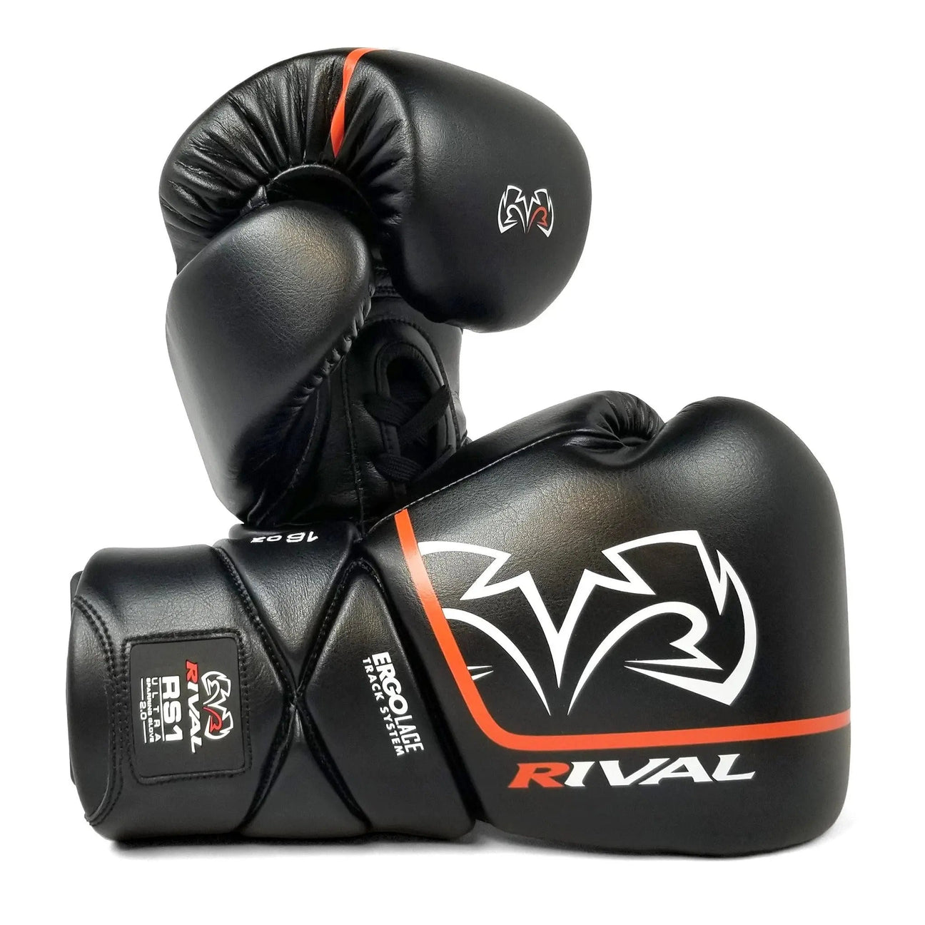 Pair of Black Rival RS1 Boxing Gloves