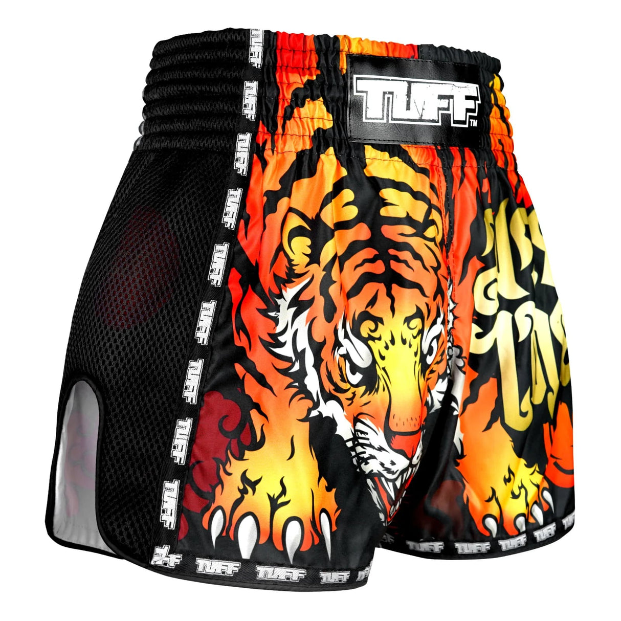 TUFF New Retro Style Shorts - Furious Tiger