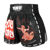 TUFF New Retro Style Shorts - Hanuman Flying Raising The Flag