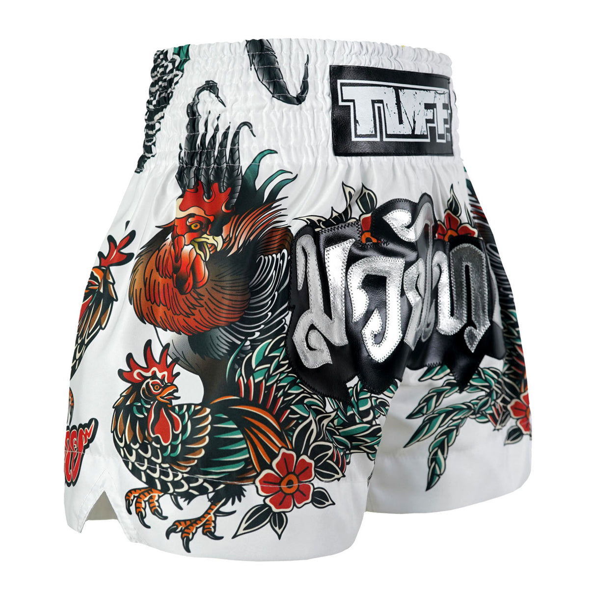 TUFF Muay Thai Shorts - Origin of Thai Rooster