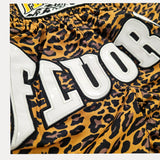 Fluory Leopard Kids Muay Thai Shorts  Fight Co