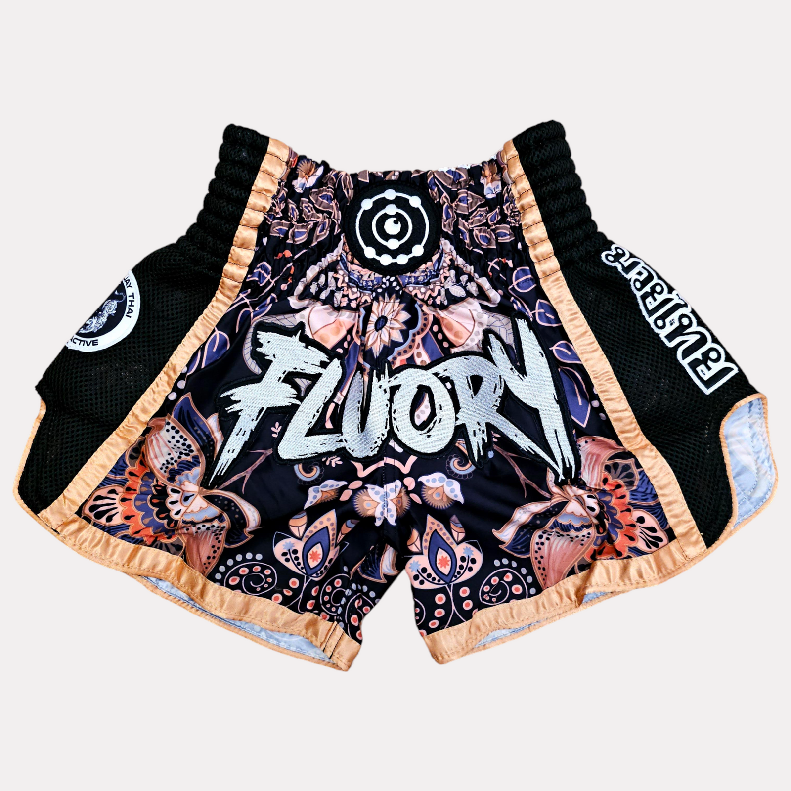 Fluory Script Adult Muay Thai Shorts - Fight Co