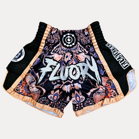 Fluory Script Kids Muay Thai Shorts - Fight Co