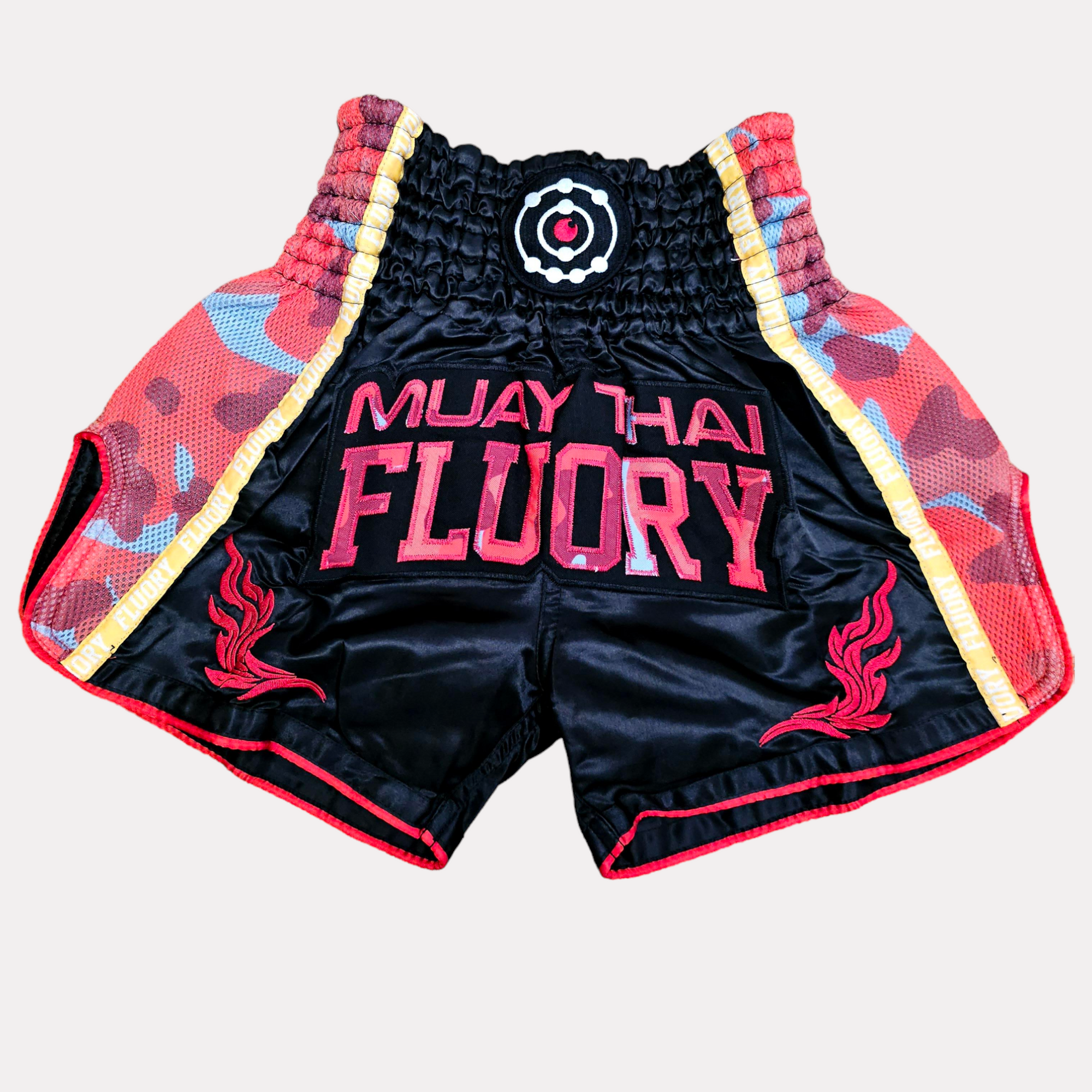 Fluory Camo Adult Muay Thai Shorts - Fight Co