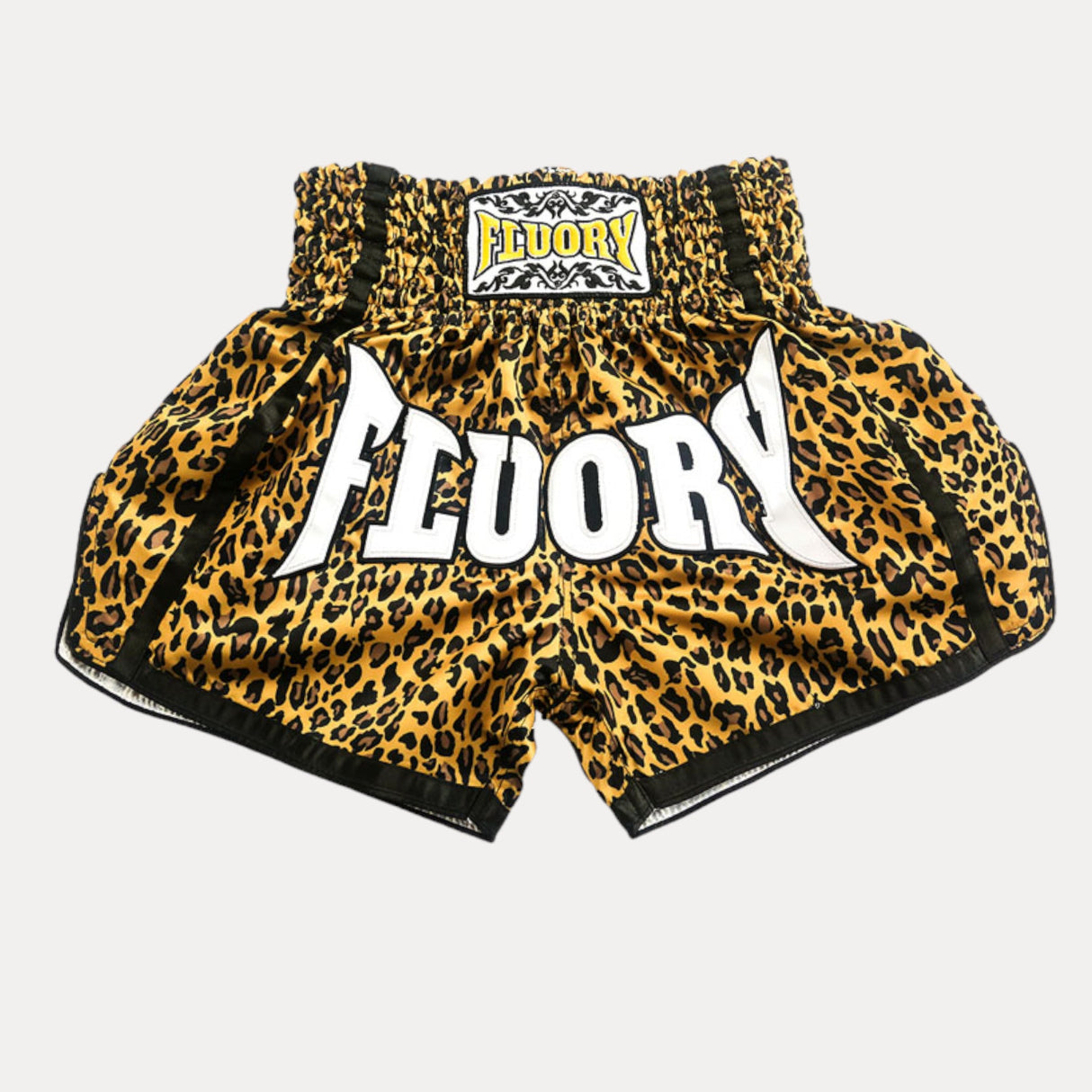 Fluory Leopard Muay Thai Shorts XXL Fight Co