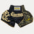 Fluory Gold Leaf Muay Thai Shorts  Fight Co