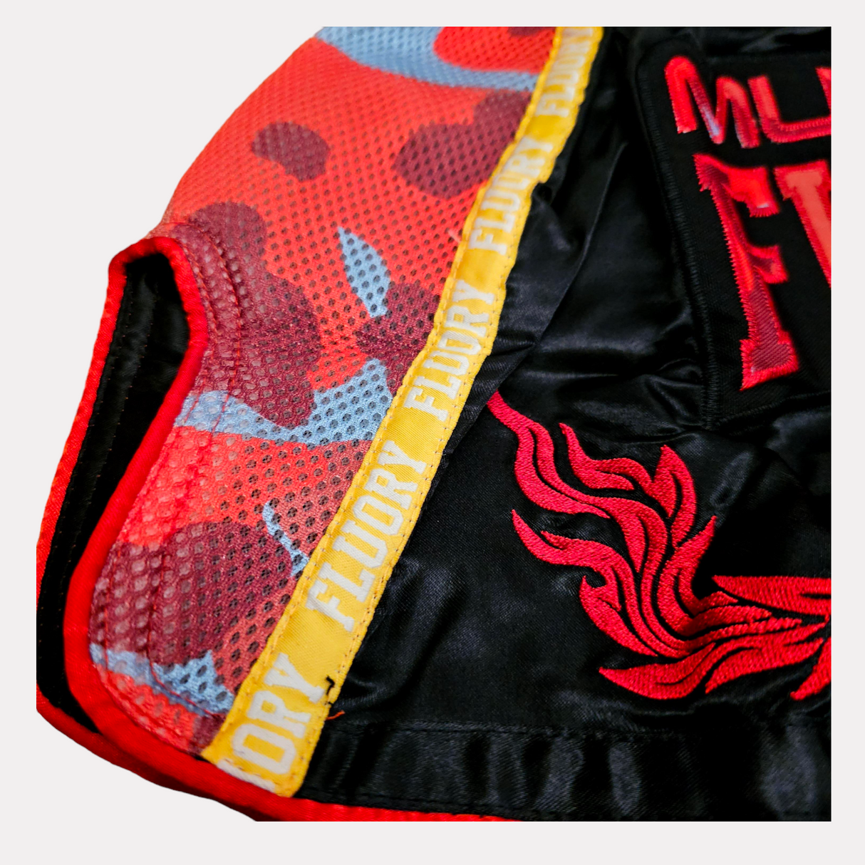 Fluory Camo Adult Muay Thai Shorts - Fight Co