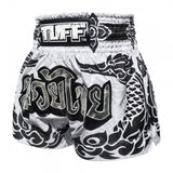 TUFF Muay Thai Shorts - The Great Hongsa White