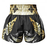 TUFF Muay Thai Shorts - Thai King Of Naga Black