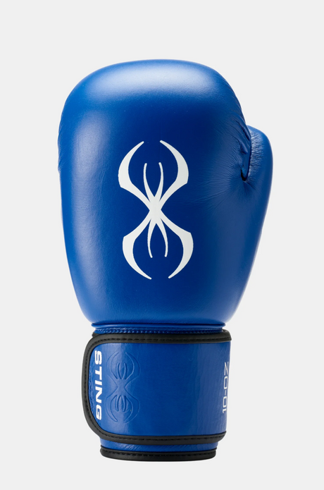 Sting IBA Competition Boxing Gloves - Blue