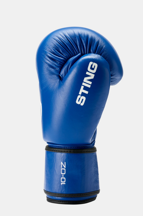 Sting IBA Competition Boxing Gloves - Blue
